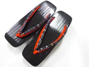 漆塗り　桐下駄(23センチ)